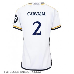 Real Madrid Daniel Carvajal #2 Replika Hemmatröja Damer 2023-24 Kortärmad